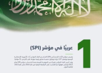 إنجاز جديد.. المملكة تتصدر الدول العربية في مؤشر الأداء الإحصائي في عام 2023