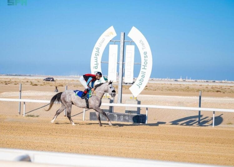 انطلاق أولى سباقات ميدان فروسية الجبيل للموسم الحالي ١٤٤٦هـ