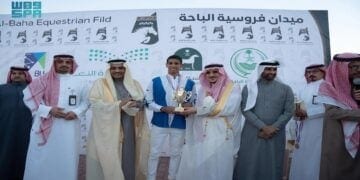ميدان الفروسية بالباحة ينظم مسابقات الخيل على كأس التعليم وجامعة الباحة