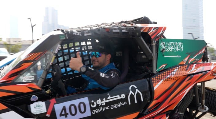 معاذ حريري يحصد المركز الأول في المرحلة الاستعراضية برالي جدة 2024