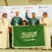 الأمير «سعود بن جلوي» يكرّم البطل معاذ حريري في إنجاز جديد برالي جدة 2024