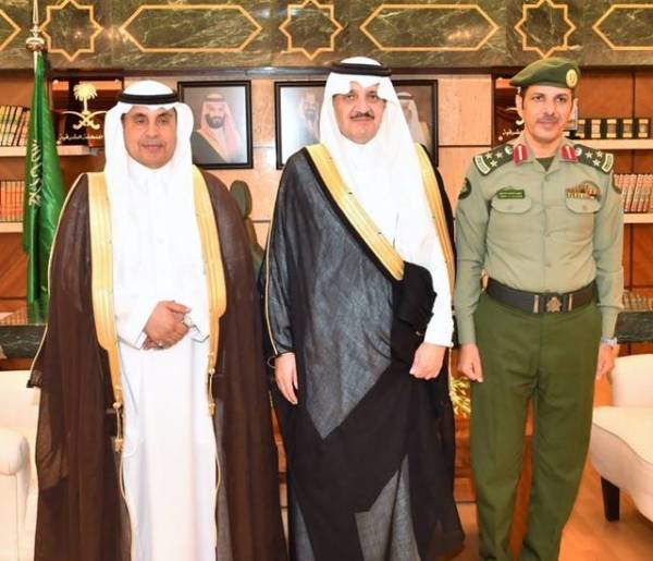أمير الشرقية يهنئ مدير جوازات المنطقة بمناسبة تعيينه