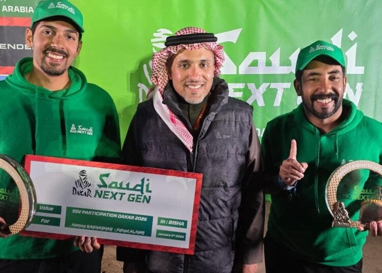 حمزة باخشب على خطى والده… الأول في رالي داكار الجيل القادم