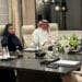 رئيس الاتحاد السعودي لكرة الطاولة يعقداجتماعاً مع السيدة بيترا سورلينغ