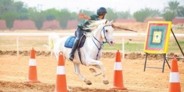 بطولة الرماية من على ظهر الخيل الخامسة تتوج أبطالها بتنافس حماسي ومثير