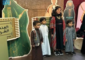انطلاق فعاليات يوم التأسيس في الجبيل الصناعية