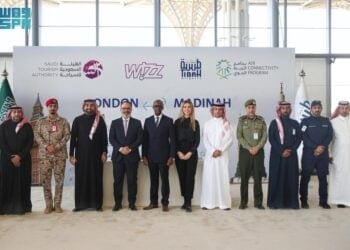 برنامج الربط الجوي يُعلن إطلاق رحلات مباشرة من لندن غاتويك إلى مطار الأمير محمد بن عبدالعزيز الدولي