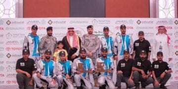 فريق حرس الحدود السعودي يحقق المركز الأول في رالي حائل الدولي 2025 (فئة T2 ستوك)