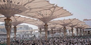 شؤون الحرمين تُطلق بوابة تحديث بيانات مقدمي خدمات الإفطار بالمسجد النبوي