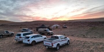 “التخييم” سلوة الشتاء في نهايات الأسبوع بالجوف