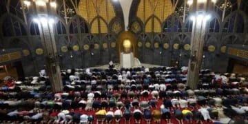 على نفقة المملكة.. فرش أكبر جامع في العاصمة بانكوك بالسجاد الفاخر
