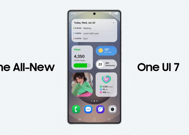 7 أبريل.. سامسونج تطلق تحديث One UI 7 مع مزايا متقدمة