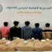 حرس الحدود بجازان يقبض على مخالف لنظام أمن الحدود بحوزته 5.9 كجم حشيش
