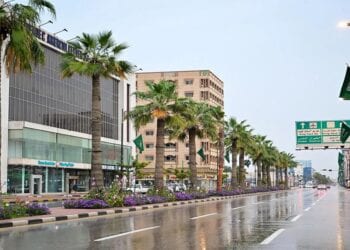 أمطار خفيفة والسماء ملبدةً بالغيوم في المنطقة الشرقية