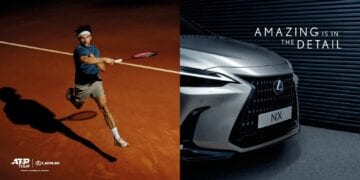 لكزس” الراعي الرسمي للسنه الثالثة على التوالي  لرابطة التنس العالمية  ATP 2025