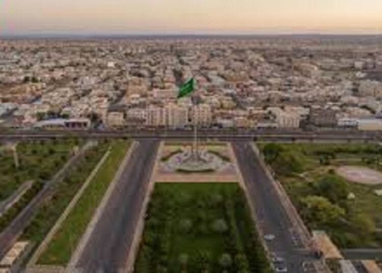 ميدان التوحيد .. معلم حضاري في قلب تبوك وراية خضراء تروي قصة وطن