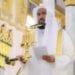 جموع المصلين يؤدون صلاة عيد الفطر بالمسجد النبوي