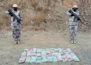 حرس الحدود في منطقة جازان يحبط تهريب 45 كيلوجرامًا من مادة الحشيش