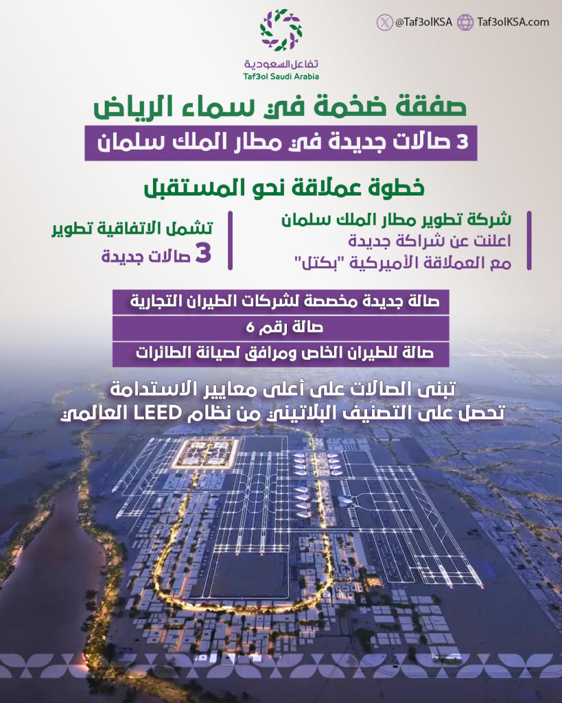 صالات جديدة في مطار الملك سلمان