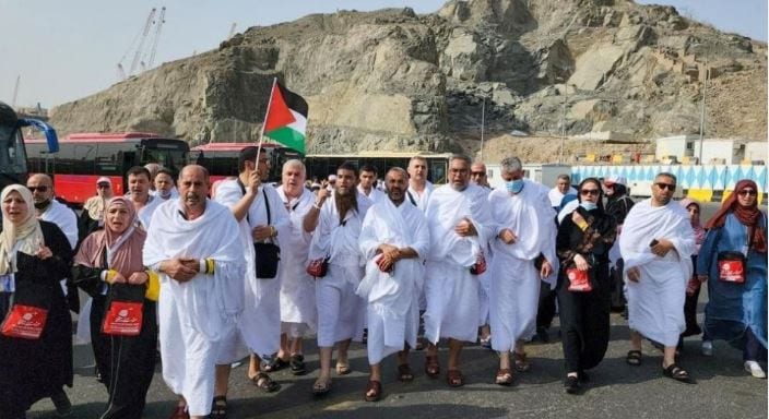 حجاج فلسطينيين