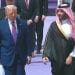 ولي العهد يستقبل الرئيس الأميركي