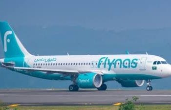 طائرة طيران ناس ضمن أول رحلة مباشرة بين الرياض ومدينة ميلان