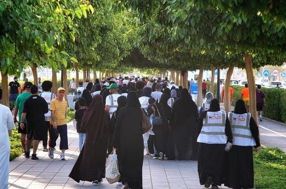 جدة تمشي
