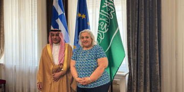  انعقاد الاجتماع الثاني لفريقي عمل اللجنة السياسية المنبثقة عن مجلس الشراكة الاستراتيجية السعودي الهيليني في أثينا