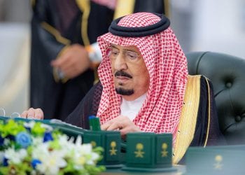 خادم الحرمين الشريفين يرأس جلسة ‎ مجلس الوزراء في جدة