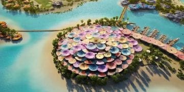 مشروع كورال بلوم (Coral Bloom)، مشروع سياحي حديث ضمن مشاريع رؤية السعودية 2030.