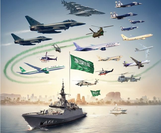اليوم الوطني الـ95.. عروض جوية وبحرية ترسم لوحة القوة والفخر