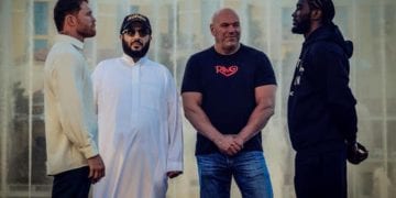 تركي آل الشيخ يشهد المواجهة الأولى بين “كانيلو” و”كروفورد” في لاس فيغاس قبيل نزال القرن