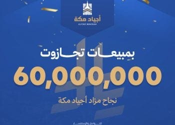 مزاد أجياد مكة يسجل رقمًا قياسيًا بسعر 241 ألف ريال للمتر.. وإقبال استثماري غير مسبوق