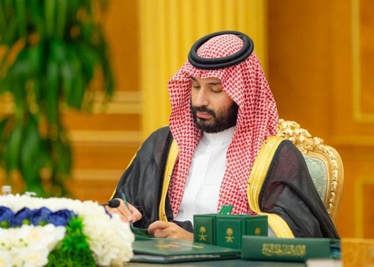 مجلس الوزراء برئاسة ولي العهد