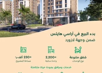 انوفست العقارية تطلق مشروع جدن السديم