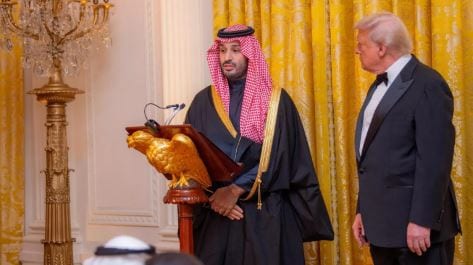 ولي العهد يشّرف حفل العشاء
