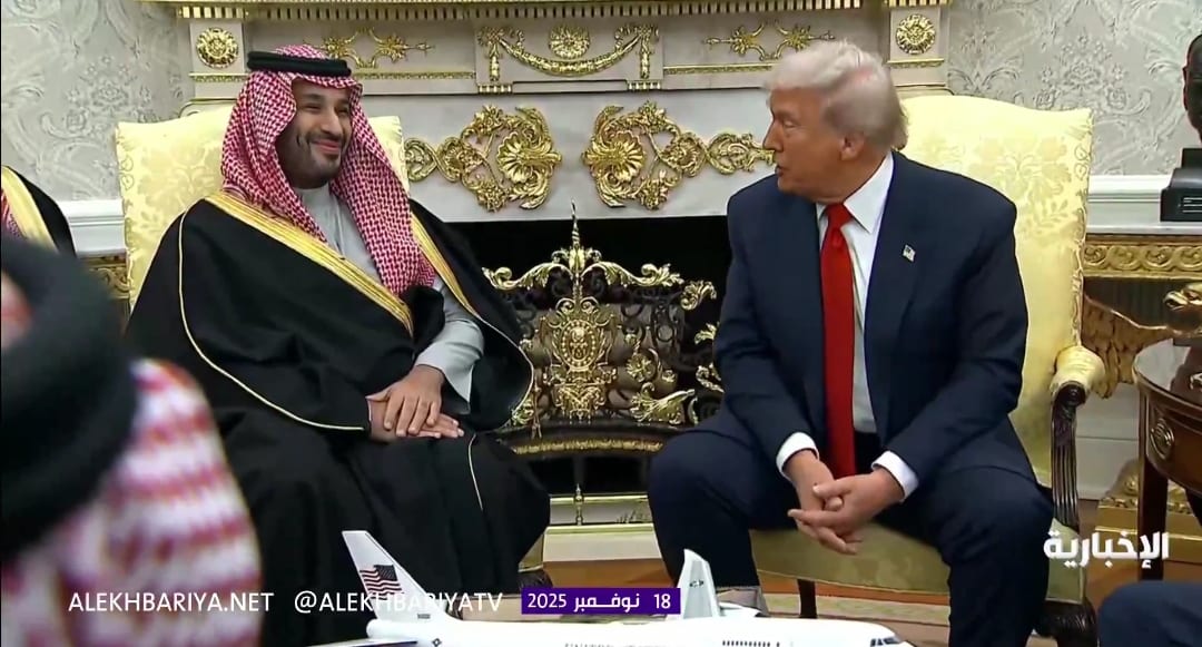 ولي العهد والرئيس الأمريكي