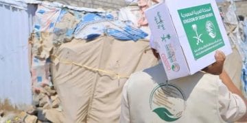2,000 كرتون.. مركز الملك سلمان يواصل دعمه للنازحين في مأرب