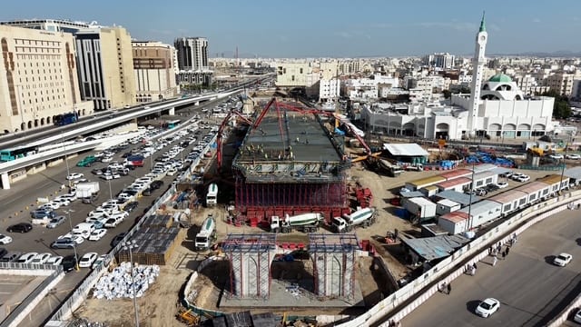 مشروع جسر الصافية بالمدينة المنورة