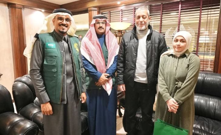 المملكة تعالج فتاة فلسطينية مصابة
