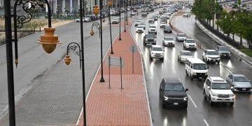 أمطار غزيرة على المنطقة الشرقية الآن.. صور