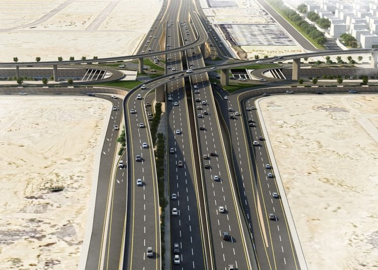 تصميم جسر تقاطع طريق الملك سلمان مع أبي بكر الصديق