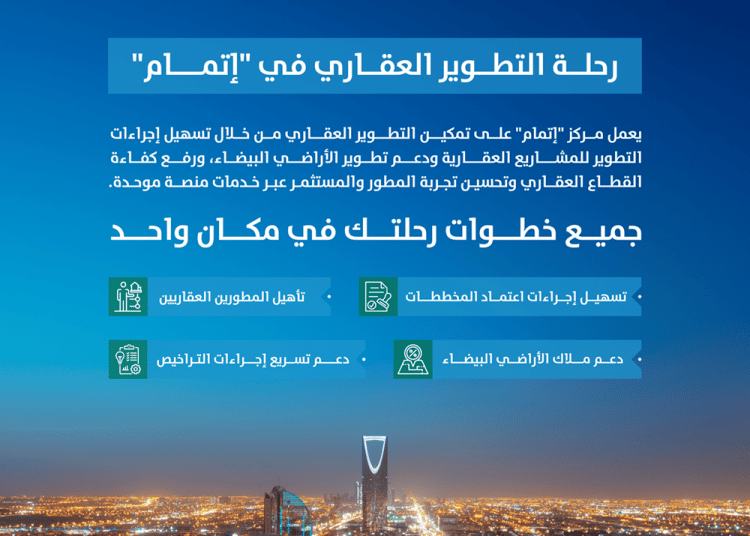 وزارة البلديات والإسكان: «إتمام» يقدّم 38 خدمة رقمية لتسريع وتنظيم رحلة التطوير العقاري