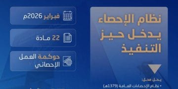 دخول نظام الإحصاء الجديد حيز التنفيذ