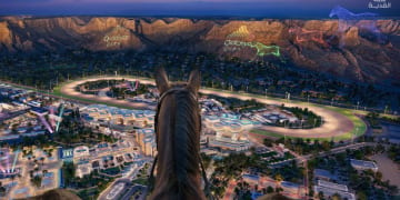 القدية تعلن تطوير ميدان سباقات خيل عالمي ليصبح المقر الدائم لكأس السعودية