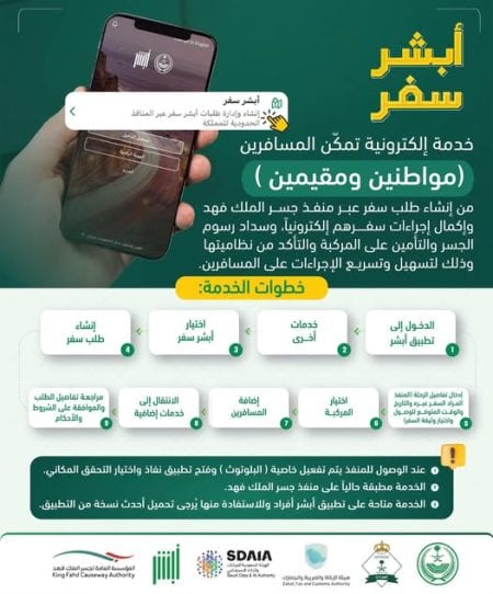 جميع خدمات أبشر سفر في السعودية 2026