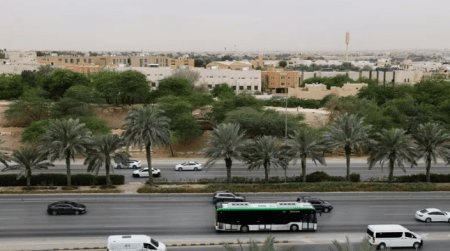 محيط السفارة الأميركية في الرياض