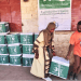 مساعدات غذائية للنازحين في السودان
