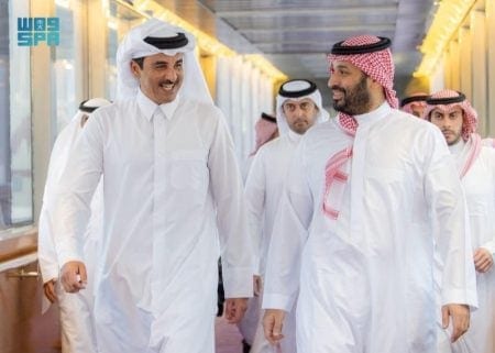 أمير دولة قطر يصل إلى جدة
