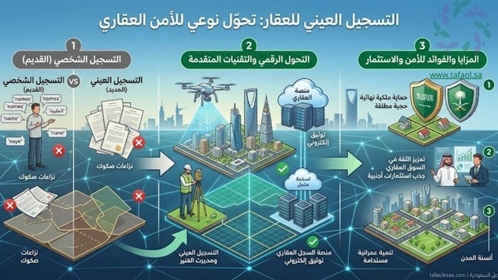 التسجيل العيني للعقار